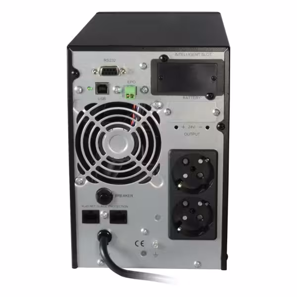 Comprar KSTAR UPS1000VA-ON-4 SAI online - Potencia 1000VA/900W - Entrada 200~240 Vac / Salida 200~240 Vac - 2 salidas SAI/UPS pr