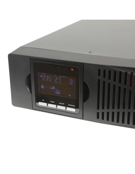 OEM UPS1500VA-on-2-rack Sai online para instalar em rack ou torre - Power 1500VA / 1350W - 2 Saídas SAI / UPS protegidos - tempo
