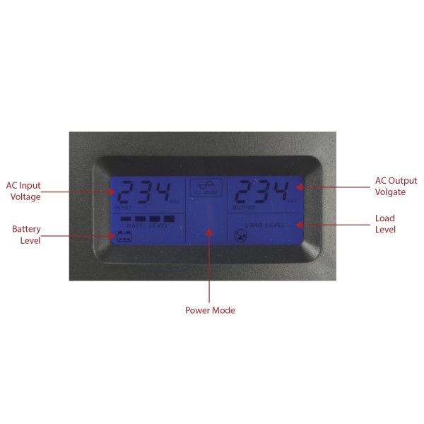Acheter OEM UPS2000VA-4 onduleur monophasé line-interactive - Puissance 2000VA/1200W - Entrée 220~240 Vac / Sortie 230 Vac - 4 s