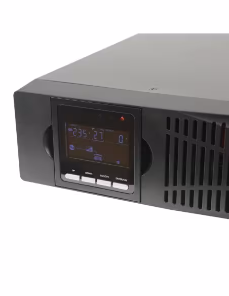 Acheter OEM UPS2000VA-ON-2-RACK onduleur en ligne à installer en rack ou en tour - Puissance 2000VA/1800W - 2 sorties onduleur/U