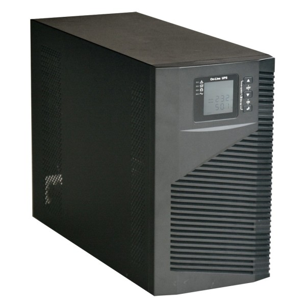 OEM UPS2000VA-ON-4 SAI Online - Potência 2000VA / 1800W - Entrada 200 ~ 240 VAC / Saída 200 ~ 240 VAC - 3 SAI / UPS Protegidos S
