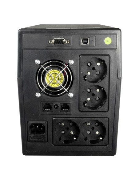 OEM UPS3000VA-4 SAI linha monofásica-interactive - 3000VA / 1800W Power - Entrada 220 ~ 240 Vac / Saída 230 VAC - 4 Saídas SAI /