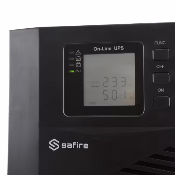 Comprar KSTAR UPS3000VA-ON-4 SAI online - Potencia 3000VA/2700W - Entrada 200~240 Vac / Salida 200~240 Vac - 3 salidas SAI/UPS p