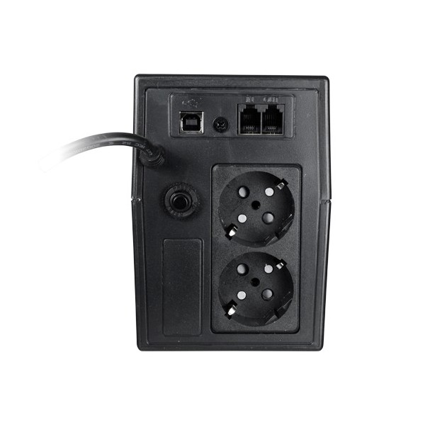 Kaufen OEM UPS600VA-2 einphasige Line-Interactive-USV – Leistung 600VA/360W – Eingang 220~240 Vac / Ausgang 230 Vac – 2 Ausgänge