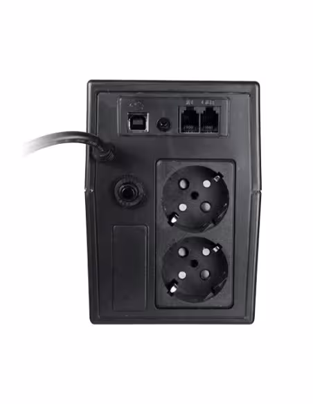 Acheter OEM UPS600VA-2 onduleur monophasé line-interactive - Puissance 600VA/360W - Entrée 220~240 Vac / Sortie 230 Vac - 2 sort