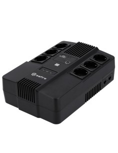 OEM UPS600VA-6 SAI linha monofásica-interactive - 600VA / 360W Power - Entrada 220 ~ 240 Vac / Saída 230 VAC - 6 Saídas SAI / UP