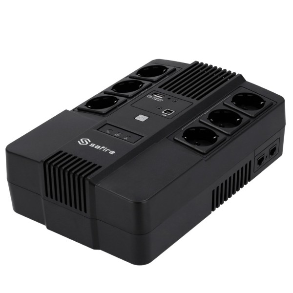 Comprar OEM UPS600VA-6 SAI monofásico line-interactive - Potencia 600VA/360W - Entrada 220~240 Vac /Salida 230 Vac - 6 salidas S