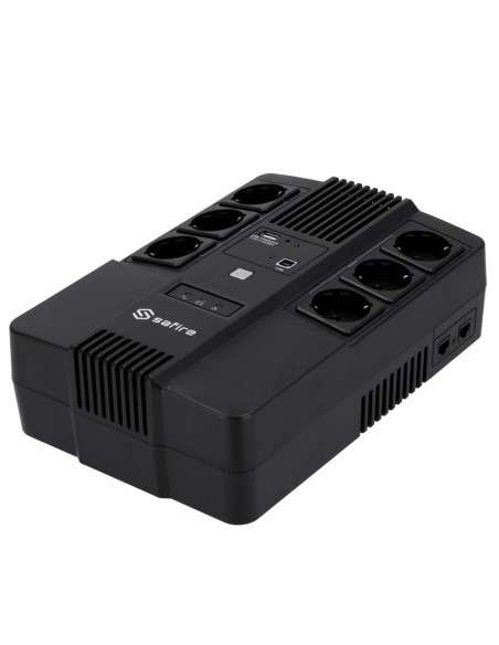 Comprar OEM UPS600VA-6 SAI monofásico line-interactive - Potencia 600VA/360W - Entrada 220~240 Vac /Salida 230 Vac - 6 salidas S