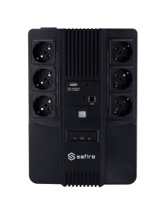 Acquistare OEM UPS600VA-6 UPS monofase line-interactive - Potenza 600VA/360W - Ingresso 220~240 Vac /Uscita 230 Vac - 6 uscite S 2