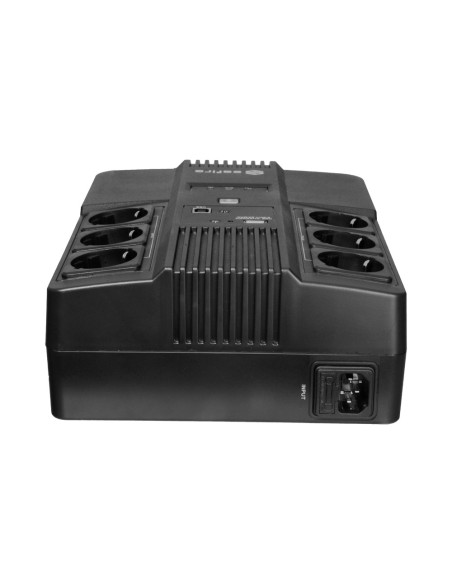 OEM UPS800VA-6 linha monofásica interativa - Potência 800VA / 480W - Entrada 220 ~ 240 Vac / Saída 230 VAC - 6 Saias Protegidas