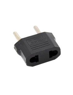 Comprar OEM USA-EU-ADAPTER-B Adaptador  - Enchufe Tipo A (USA) a Enchufe Tipo F (EU)  - Voltaje 250V AC - Corriente Máxima de Sa