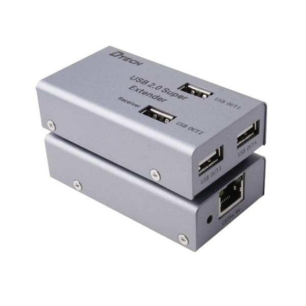 OEM USB-EXT-4 SINAL DURANTE EXTENSA - ÂMBITO 50 M - Permite conexões 1: 1