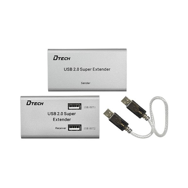 Comprar OEM USB-EXT-4 Extensor de señal USB - Alcance 50 m - Permite conexiones 1:1 USB-EXT-4