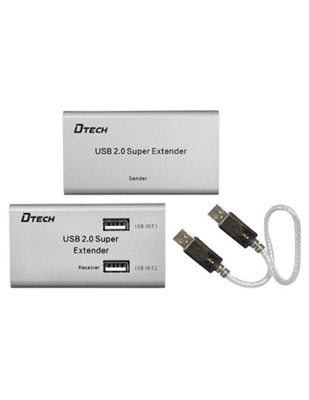 Acheter OEM USB-EXT-4 Extenseur de signal USB - Portée 50 m - Permet des connexions 1:1