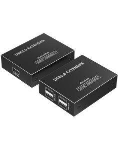 Kaufen LENKENG USB-EXT-4-20 USB-2.0-LAN-Extender – 1 USB-Eingang – 4 USB-Ausgänge – maximale Verbindungslänge 150 m – Plug and
