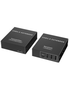 Lenkeng USB-EXT-4-30 USB 3.0 LAN Extender - 1 entrada USB - 4 Saídas USB - Comprimento máximo de conexão 50m - Plug and Play