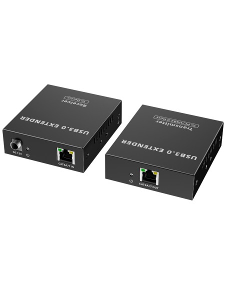 Comprar LENKENG USB-EXT-4-30 Extensor USB 3.0 LAN - 1 entrada USB - 4 salidas USB - Longitud máxima de conexión 50m - Plug and P