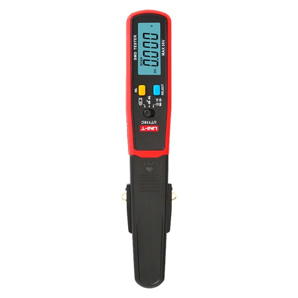 UNI-TENDER UT116C Digital Tester Componentes SMD - Tela de até 6000 contas - Resistência e Medição de Capacitância - Teste