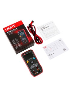Comprar UNI-TREND UT123D Multímetro digital de bolsillo - Medición de voltaje en DC y AC hasta 600V - Medición de intensidad en  2