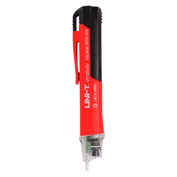 Comprar UNI-T UT12D-EU Detector de tensión AC sin contacto - Modo de alto y bajo voltaje hasta 1000 V - Aviso audible y LED visi