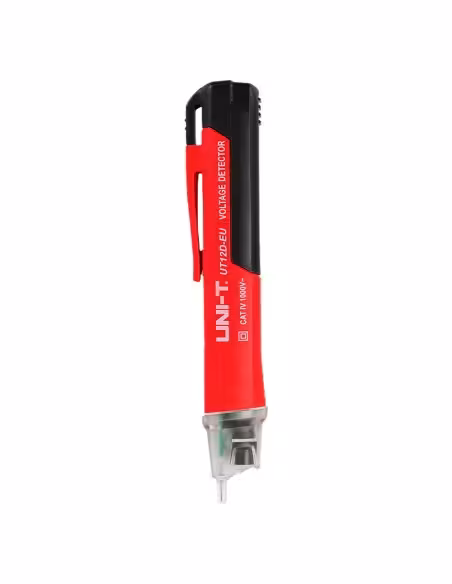 Comprar UNI-T UT12D-EU Detector de tensión AC sin contacto - Modo de alto y bajo voltaje hasta 1000 V - Aviso audible y LED visi