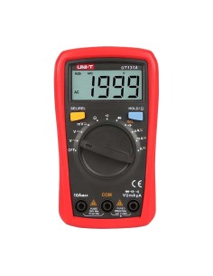 Comprar UNI-TREND UT131D Multímetro digital de mano LCD - Medición de voltaje en DC y AC hasta 250V - Medición de intensidad en 