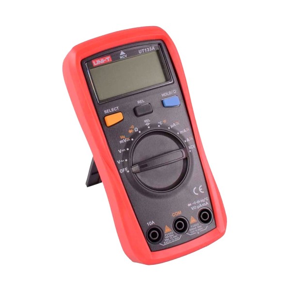 Kaufen Sie UNI-TREND UT133A digitales Handmultimeter – Gleich- und Wechselspannungsmessung bis 600 V – Gleichstrommessung und