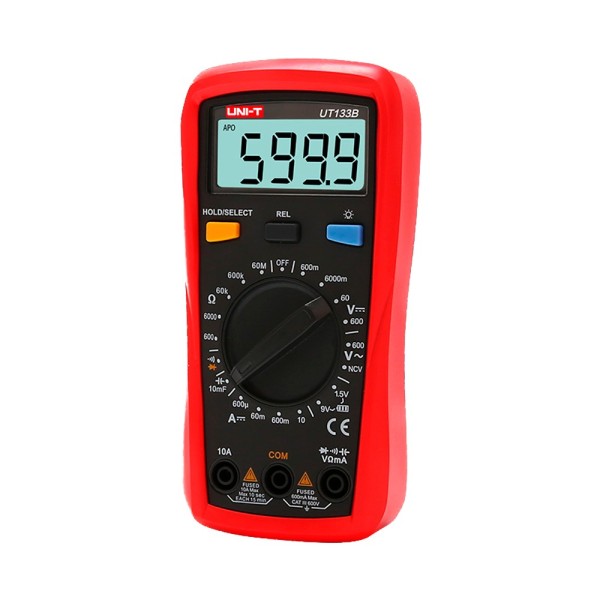 Kaufen UNI-TREND UT133B digitales Handmultimeter – Gleich- und Wechselspannungsmessung bis 600 V – Gleichstrommessung h