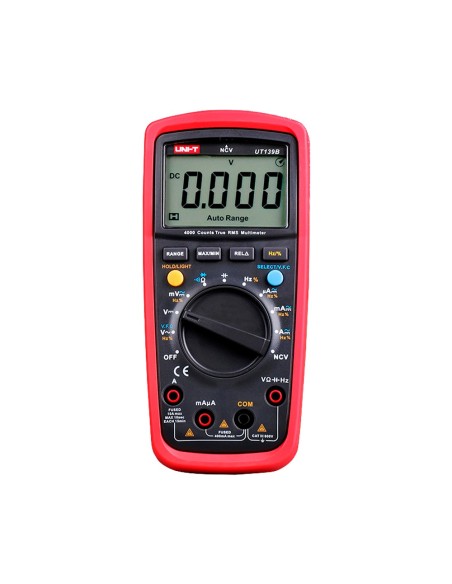 Comprar UNI-TREND UT139B Multímetro digital con función True RMS - Medición de voltaje en DC y AC hasta 600V - Medición de inten