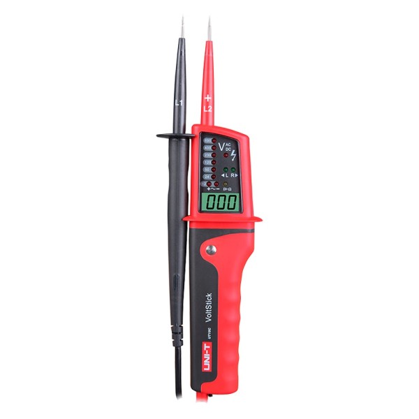 Comprar UNI-T UT15C Medidor de tensión tipo lápiz con display LCD - Medición de tensión AC y DC - Aviso audible y LED visible pa