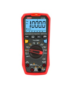 Comprar UNI-TREND UT161B Multímetro digital CAT III - Pantalla LED de hasta 6000 cuentas - Medición en DC y AC hasta 1000V y 10A