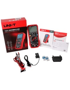 Comprar UNI-TREND UT161B Multímetro digital CAT III - Pantalla LED de hasta 6000 cuentas - Medición en DC y AC hasta 1000V y 10A 2