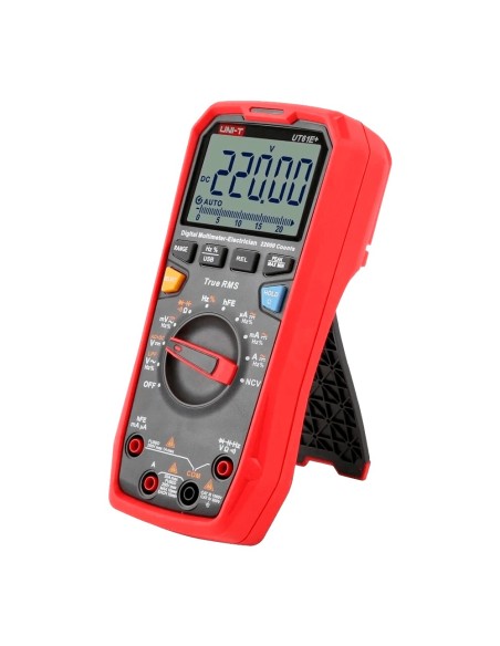 Comprar UNI-TREND UT161E Multímetro digital CAT III - Pantalla LED de hasta 22000 cuentas - Medición en DC y AC hasta 1000V y 20