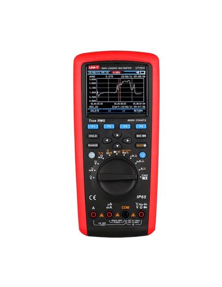 Comprar UNI-TREND UT181A Multímetro de registro de datos True RMS - Conexión a PC para volcado de datos - Medición AC/DC: hasta 