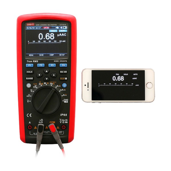 Kaufen UNI-TREND UT181A True-RMS-Datenlogger-Multimeter – PC-Anschluss zum Auslesen der Daten – AC/DC-Messung: bis zu