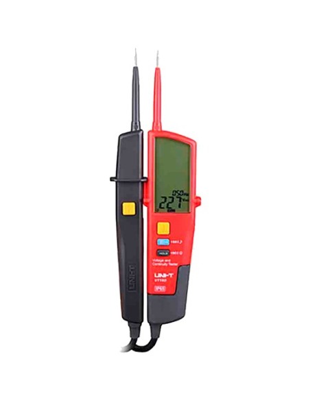 Comprar UNI-T UT18D Detector de voltaje AC/DC - Display LCD - Modo de alto y bajo voltaje hasta 690 V - Aviso audible y LED visi