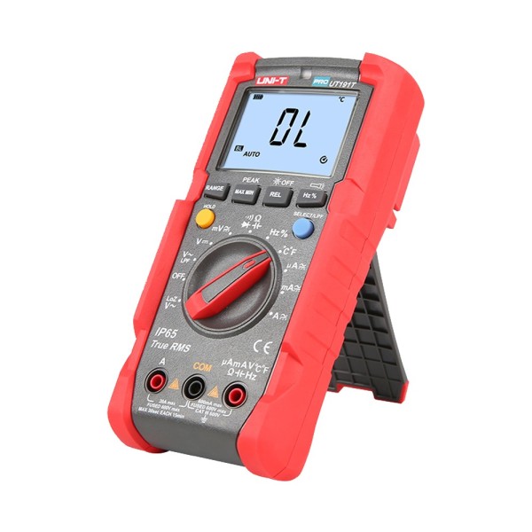 Acheter UNI-TREND UT191E multimètre numérique industriel True RMS - IP65 et résistant aux chutes de 2 m - Mesure DC et AC jusqu’