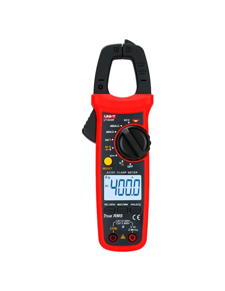 Kaufen Sie UNI-TREND UT203R Stromzange – DC-Messung bis 600 V und 400 A – AC-Messung bis 600 V und 400 A – Kapazität