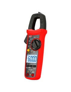 Uni-tendência UT204R Reivindicações Amperimétricas - Medição em DC Até 600V e 600A - Medição em AC até 600V e 600A - Resistência