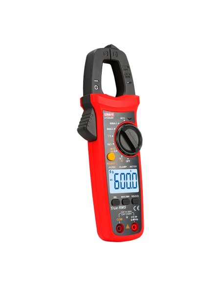 Acheter UNI-TREND pince ampèremétrique UT204R - Mesure en DC jusqu’à 600 V et 600 A - Mesure en AC jusqu’à 600 V et 600 A - Rési