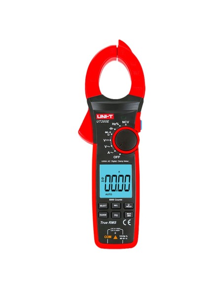 Acheter UNI-TREND UT205E Pince ampèremétrique LCD - Mesure en CC jusqu’à 1000 V - Mesure en CA jusqu’à 1000 V et 1000 A - Résist