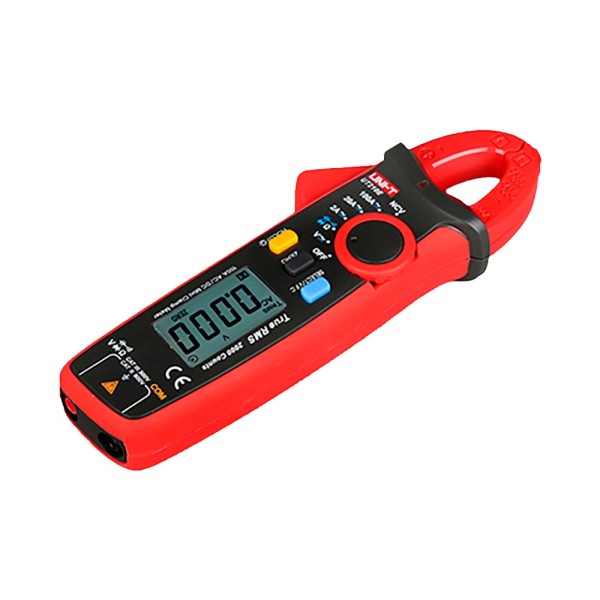Acheter la mini pince ampèremétrique UNI-TREND UT210D - Mesure en courant continu (DC) et alternatif (AC) jusqu’à 600 V et 200 A