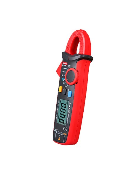 Acheter la mini pince ampèremétrique UNI-TREND UT210D - Mesure en courant continu (DC) et alternatif (AC) jusqu’à 600 V et 200 A