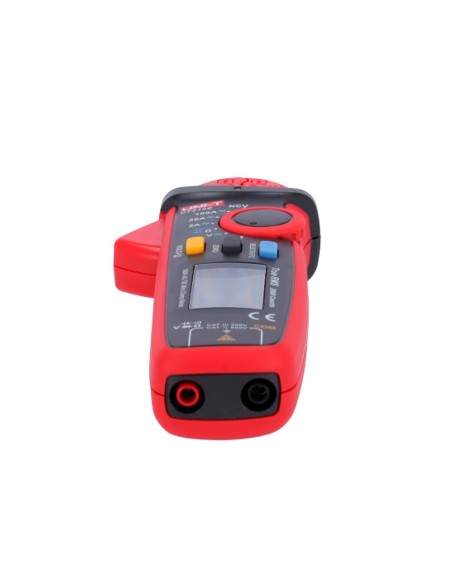 UNI-TENDER UT210E Mini-Immerson Clip - Medição em DC e AC até 600V e 100A - Medir resistência e capacitância - Auto Cordilheira