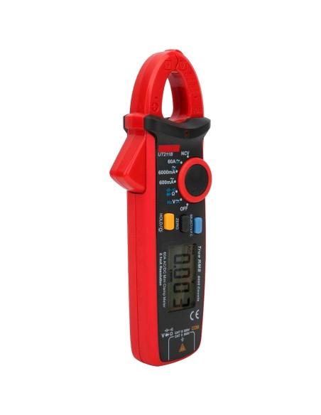 Comprar UNI-T UT211B Mini pinza amperimétrica - Medición en DC y AC hasta 600V y 60A - Mide resistencia y capacitancia - Auto Ra