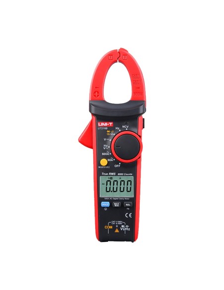 Acheter UNI-TREND UT216B pince ampèremétrique LCD - Mesure en CC jusqu’à 1000 V - Mesure en CA jusqu’à 750 V et 600 A - Mesure d