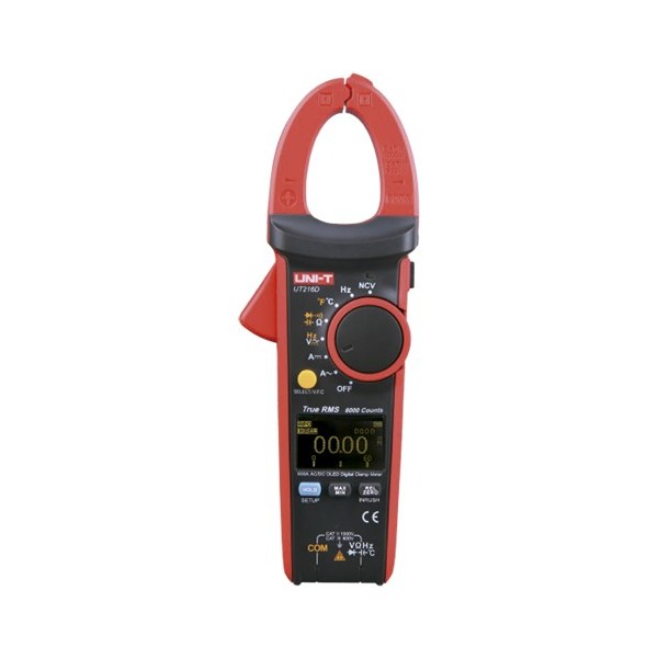 Kaufen UNI-TREND UT216C LCD-Stromzange – DC-Messung bis 1000 V und 600 A – AC-Messung bis 750 V und 600 A – Widerstand