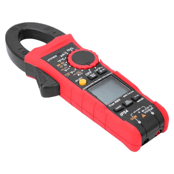 Comprar UNI-TREND UT219DS Pinza amperimétrica - Medición en DC hasta 1000V y 600A - Medición en AC hasta 1000V y 600A - Resisten
