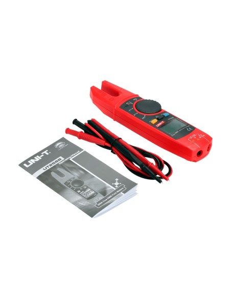 Comprar UNI-TREND UT256A Pinza amperimétrica tipo tenedor - Pantalla LCD de hasta 6000 cuentas - Medición de intensidad en AC ha