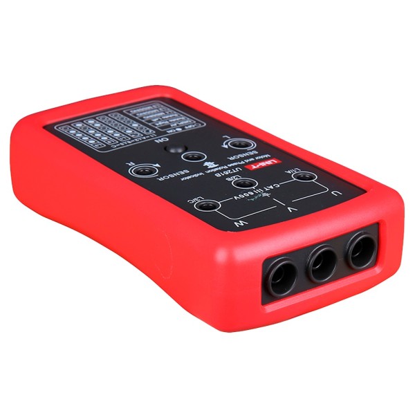Comprar UNI-TREND UT261B Indicador de secuencia de fases - Indicador de rotación de motor - Medición de voltaje AC - Notificació